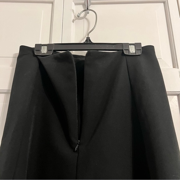 Black A-line Midi Skirt - Picture 3 of 5